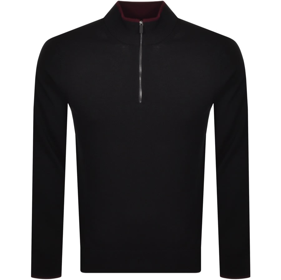 Alternative Image for ProductMichael Kors Half Zip Sweatshirt Black1
